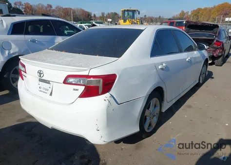 2012 Toyota Camry Se z USA, uszkodzony, nr VIN 4T1BF1FK3CU105050